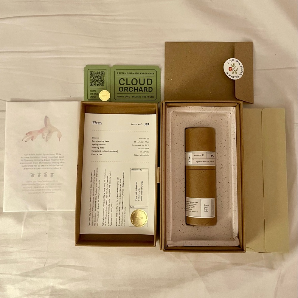 Ffern Autumn 25 Perfume NEW IN BOX